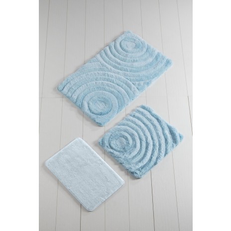 Set 3 covorase baie, Alessia Home, Wave - Mint