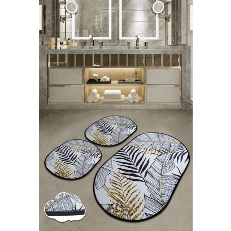 Set 3 covorase baie ovale, Chilai Home, Herbal