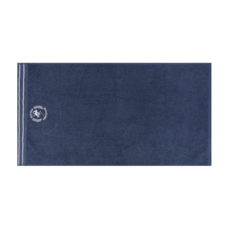 Set 3 prosoape 70x140cm bumbac 100%, Beverly Hills Polo Club,408 Bleu, Albastru, Bleumarin