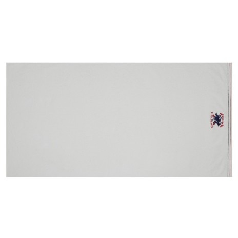 Set 3 prosoape bumbac 100%, Beverly Hills Polo Club, 401 White, Red, Grey