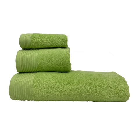 Set 3 prosoape bumbac 100%,Class Home, Chain Green (verde)