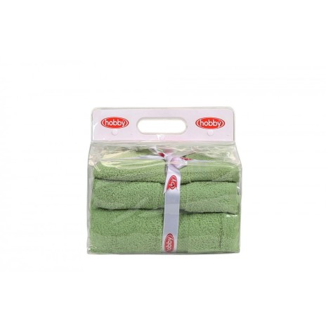 Set 3 prosoape bumbac 100%,Hobby Home, Verde