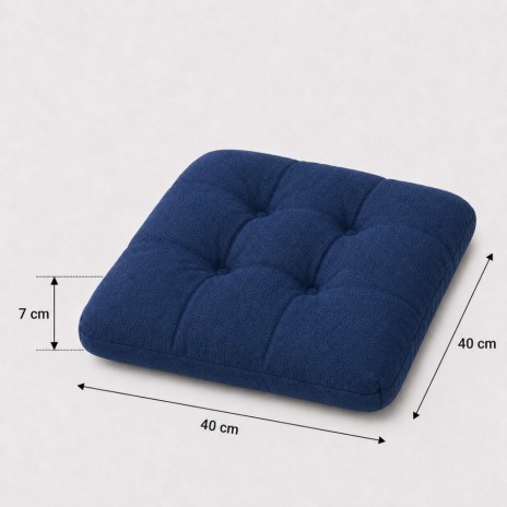 perna scaun sau podea bleumarin 40x40x8 cm pentru terasa si gradina