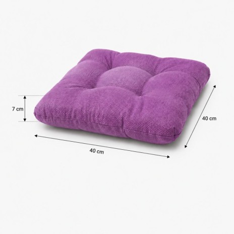 perna scaun sau podea lila 40x40x8 cm pentru terasa si gradina