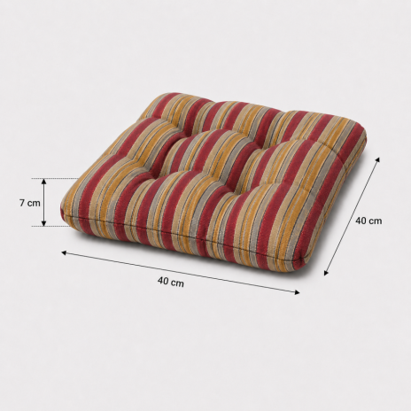 perna scaun sau podea multicolor 40x40x8 cm pentru terasa si gradina