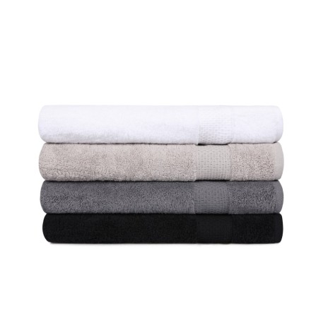 Set 4 prosoape 70x140cm bumbac 100%, BHPC, 801 Black