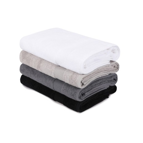 Set 4 prosoape 70x140cm bumbac 100%, BHPC, 801 Black