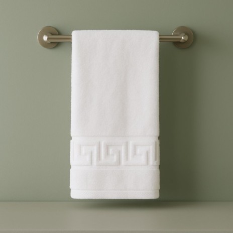 set prosoape baie albe 50x90 cm bumbac pakistan 500 g/mp