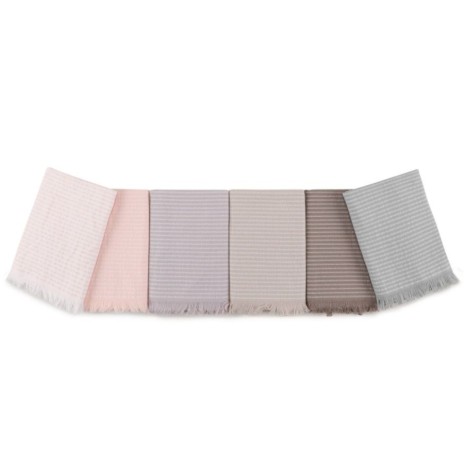 Set 6 prosoape bucatarie Coco Saheser bumbac 100% jacquard 40x60 cm