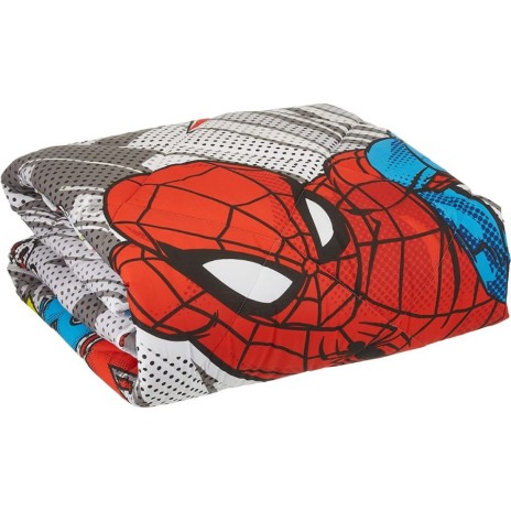 Set dormit 3 piese, bumbac 100% ranforce, 1 persoana,Tac Spiderman