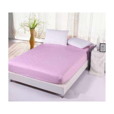 Set husa pat damasc+ 2 fete perna, saltea 160x200cm lila, DHUS180