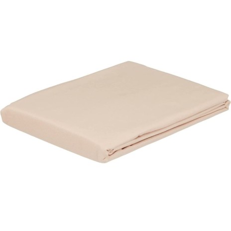 Set husa de pat din tricot + 2 fete perna, saltea 160x200cm, TAC, bej