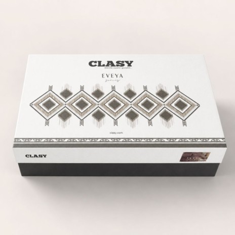 set lenjerie de pat cu patura Clasy Eveya V3 Mov textura in relief si franjuri decorative
