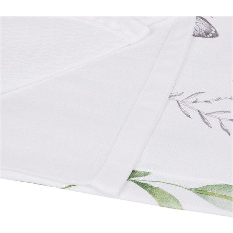 Set pique Lenjerie si Cuvertura bumbac 100%, 4 piese, TAC, Beauty Lila