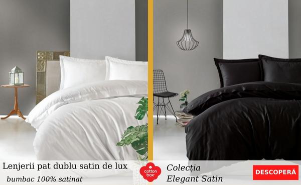 satin de lux uni Cottonbox