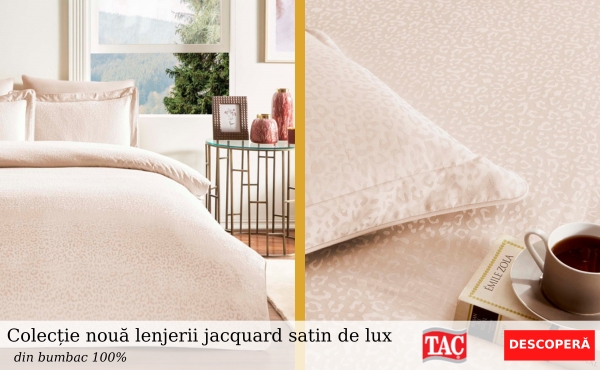 lenjerii satin de lux  jacquard Tac