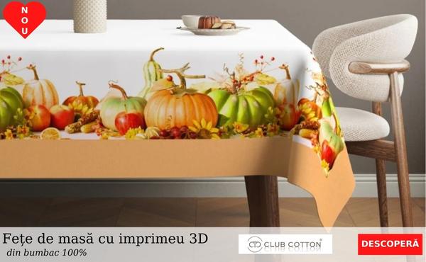 fete de masa cu imprimeu 3D