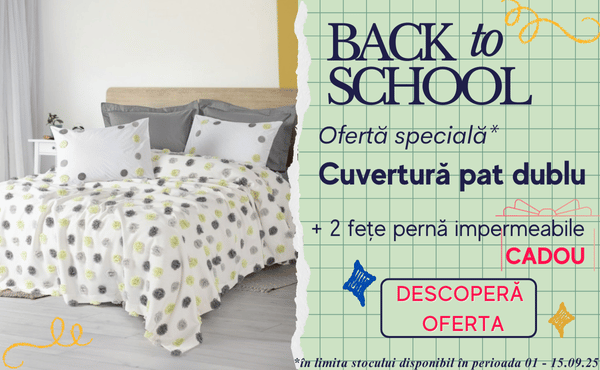 Cuvertura pat dublu