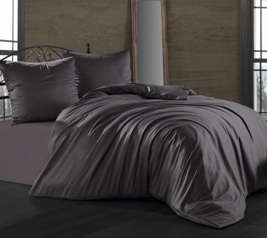 Arthur Mountain government Lenjerie de pat satin de lux cu 2 cearceafuri pilota, 7 piese, Class Home Collection, Antrasit Arthur Mountain government Lenjerie de pat satin de lux cu 2 cearceafuri pilota, 7 piese, Class Home Collection, Antrasit
